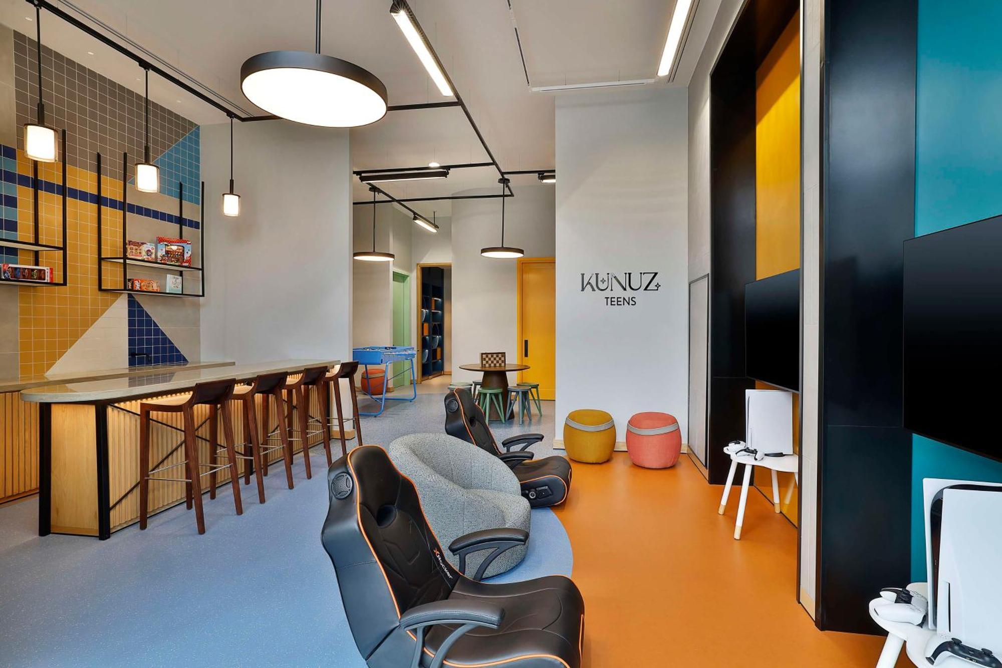 Waldorf Astoria Doha Lusail Luaran gambar The interior of the Kenz Teens