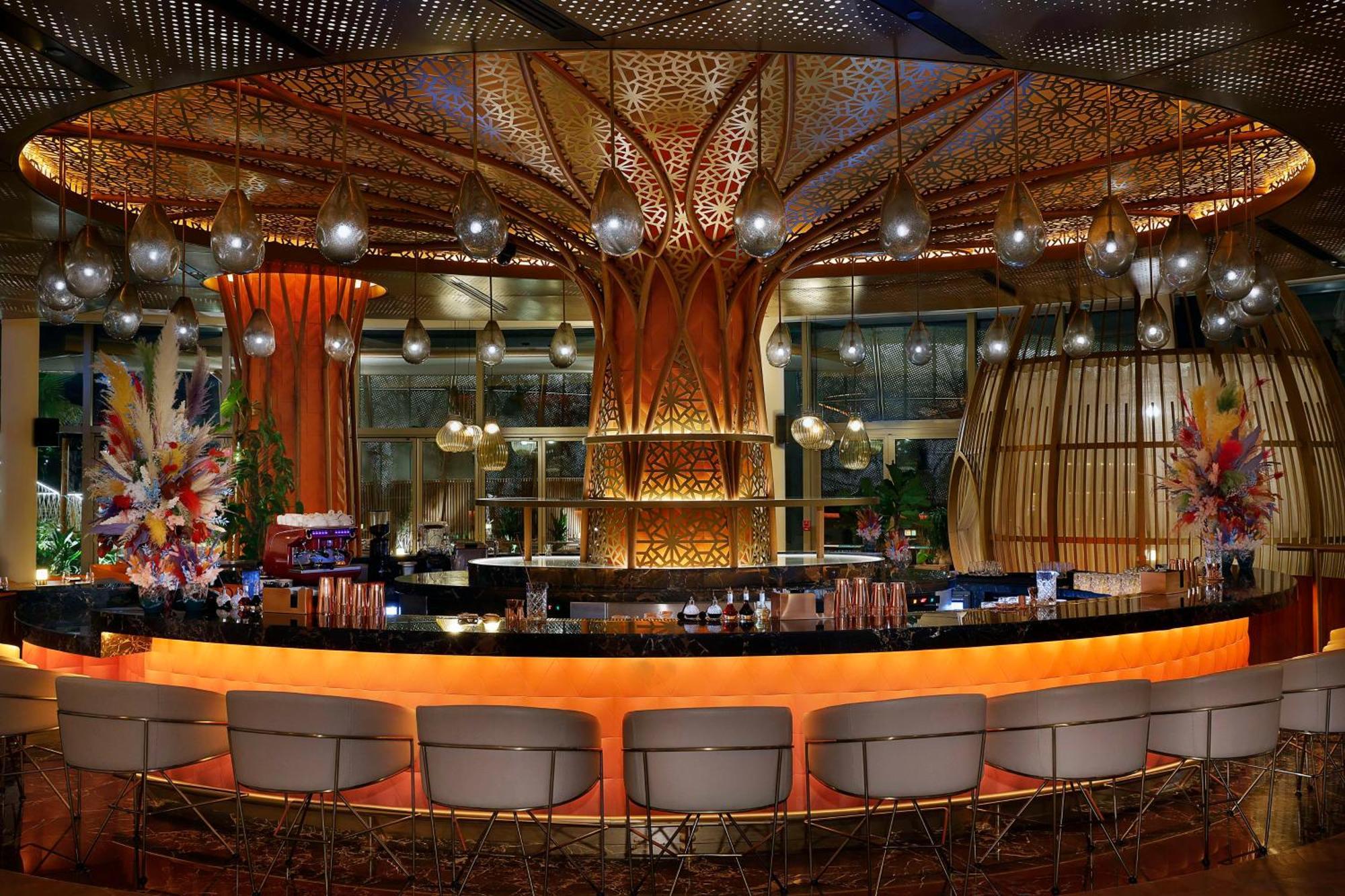 Waldorf Astoria Doha Lusail Luaran gambar The bar at the lobby