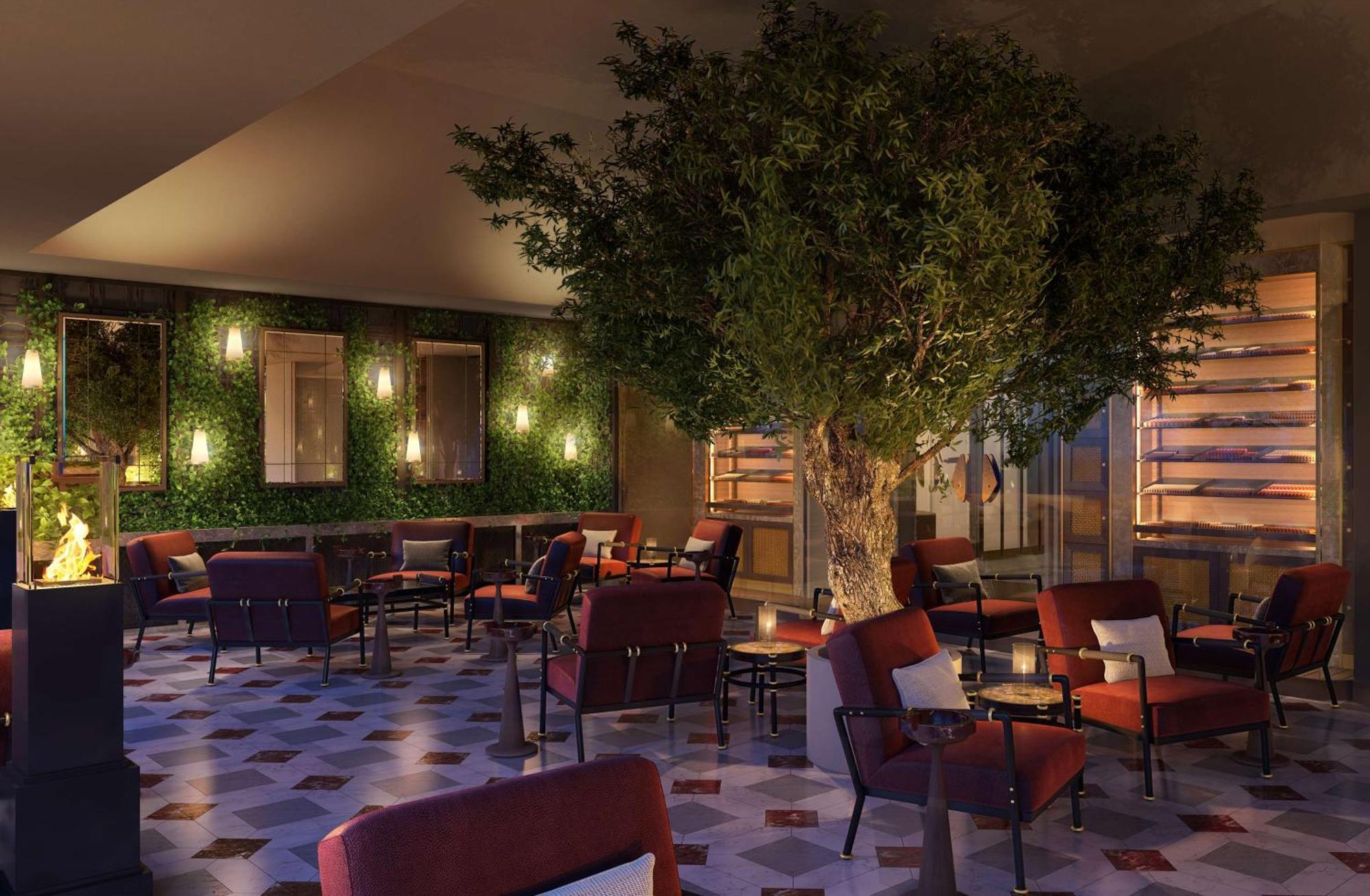 Waldorf Astoria Doha Lusail Luaran gambar The Terrace at The Ivy Collection