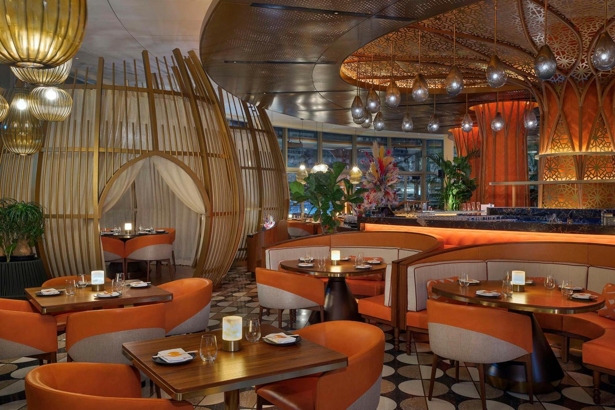 Waldorf Astoria Doha Lusail Luaran gambar The interior of the restaurant