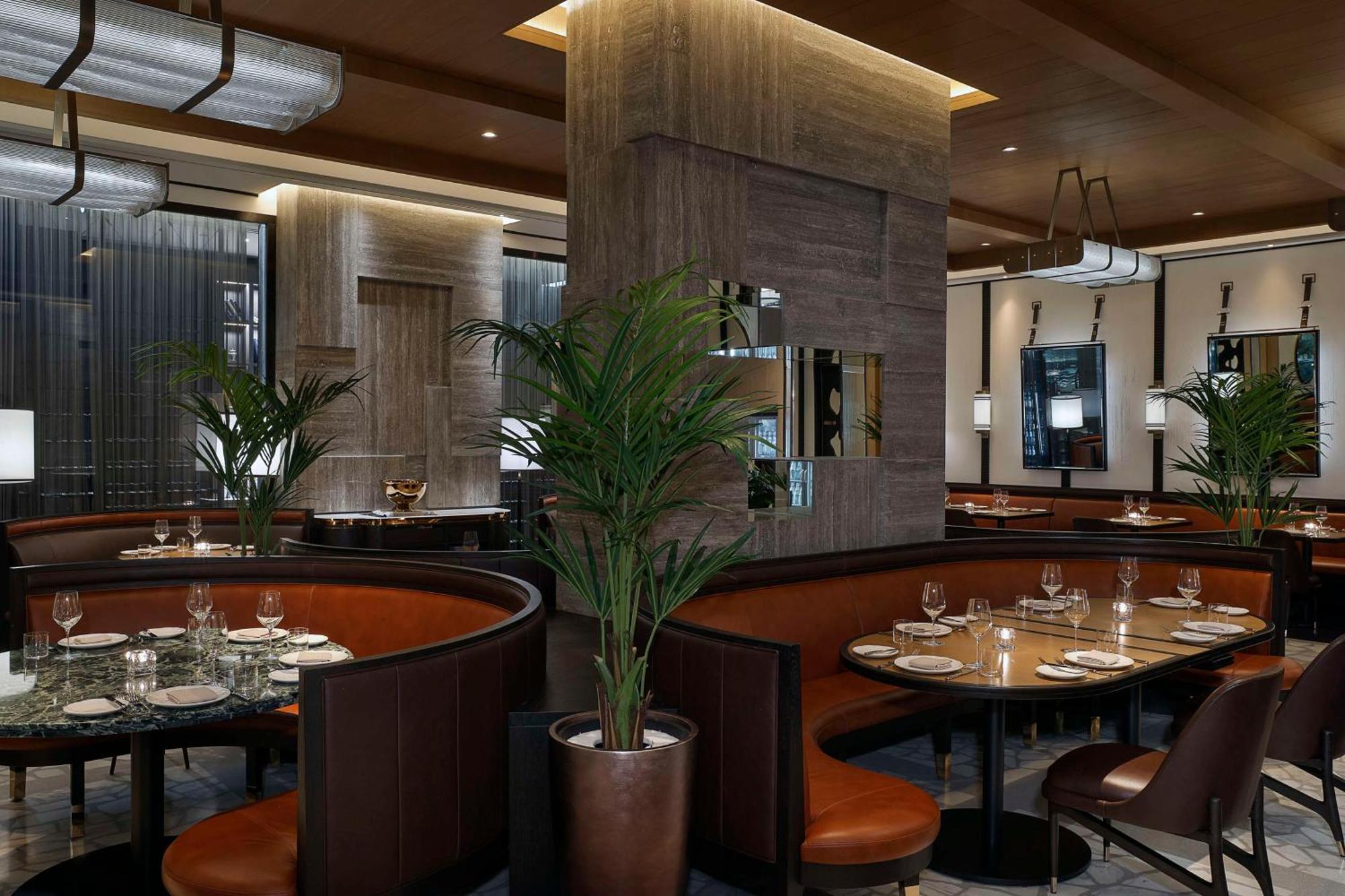 Waldorf Astoria Doha Lusail Luaran gambar Interior of the restaurant